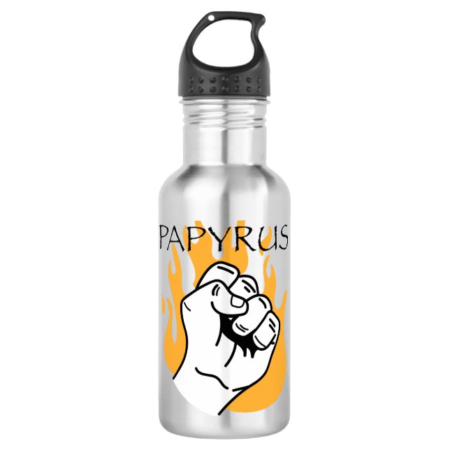 Bouteille D'eau papryus (Devant)