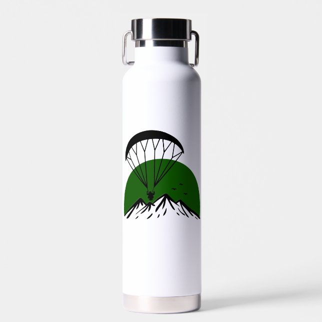 Bouteille D'eau Paramoteur Rétro  (Avant)