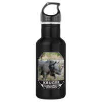 Parc national Kruger Afrique du Sud Rhino Aquarell