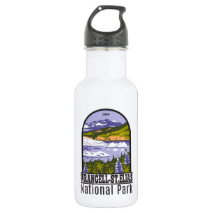 Bouteille D'eau Parc national Wrangell St Elias Nizina Lake Alaska