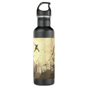 Bouteille D'eau Parkour Urban Free Runing Free Styling Art Sepia