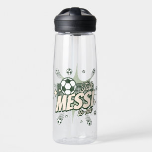 Bouteille D'eau Parlez Messi à moi Fans de football