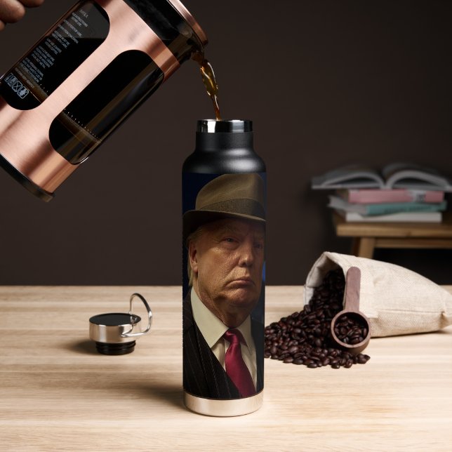 Bouteille D'eau Parrain de l'Amérique Don J. Trump (Gym)