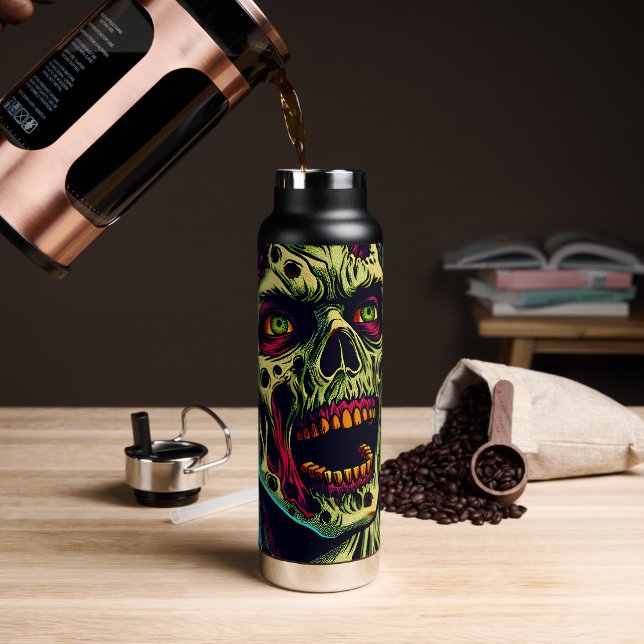 Bouteille D'eau Parti d'Halloween Zombie éffrayant (Extérieur)
