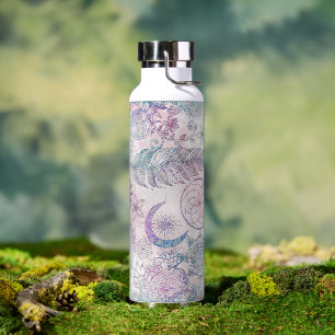 Bouteille D'eau Parties scintillant magique Iridescente Plumes Dre