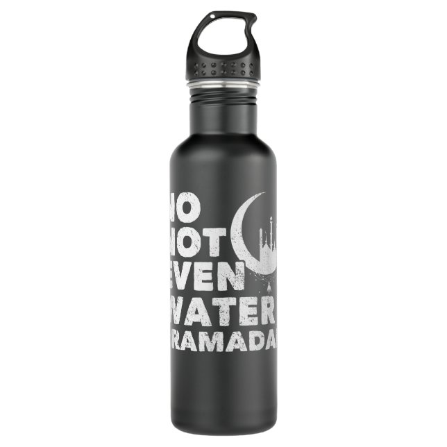 Bouteille D'eau  Pas Même Un Cool D'Eau Islamique Jeûner Musulman  (Devant)