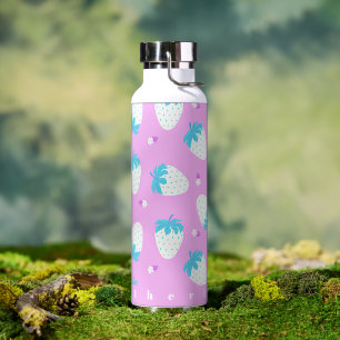 Bouteille D'eau Pastel aux fraises rose