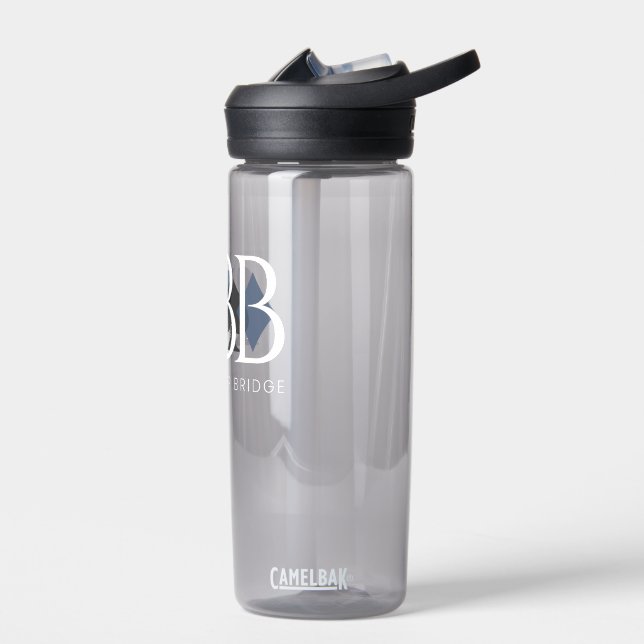 Bouteille d'eau PBB - Bleu clair (Gauche)
