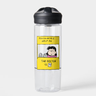 Bouteille D'eau Peanuts   Lucy & the Doctor Is In