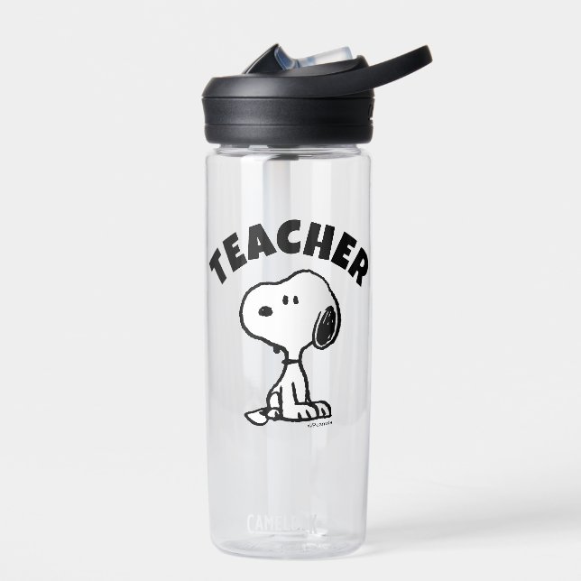 Bouteille D'eau Peanuts | Snoopy Turns Teacher (Gauche)