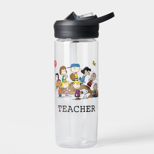Bouteille D'eau Peanuts | The Gang Teacher (Gauche)