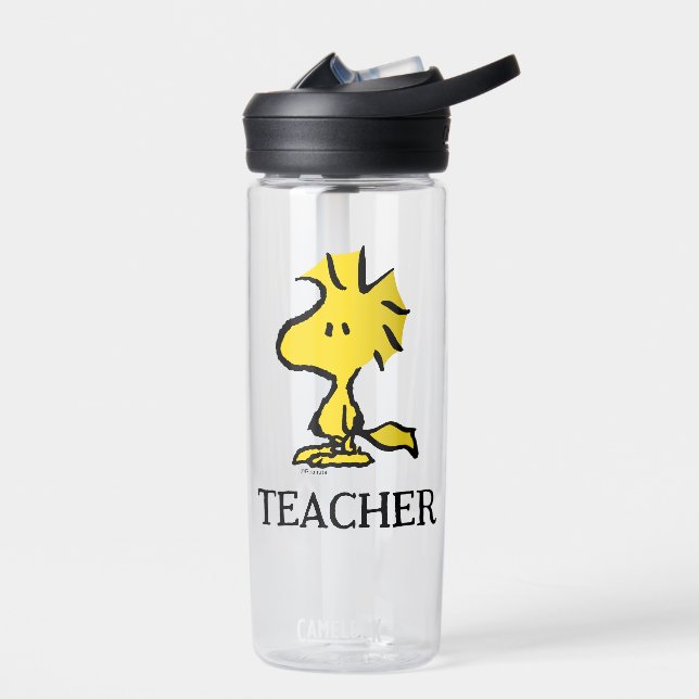 Bouteille D'eau Peanuts | Woodstock Teacher (Gauche)