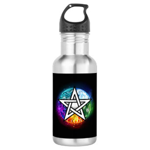 Bouteille D'eau pentagramme du Wiccan