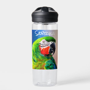 Bouteille D'eau Perroquet généré par IA mignon personnalisée