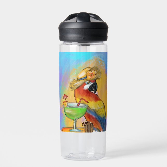 Bouteille D'eau Perroquets de Fête (Extérieur)