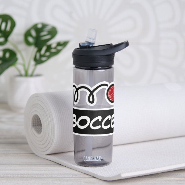 Bouteille D'eau Personalized custom name bocce ball (Yoga)