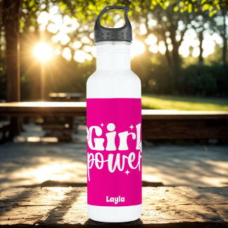 Bouteille D'eau Personalized Girl Power