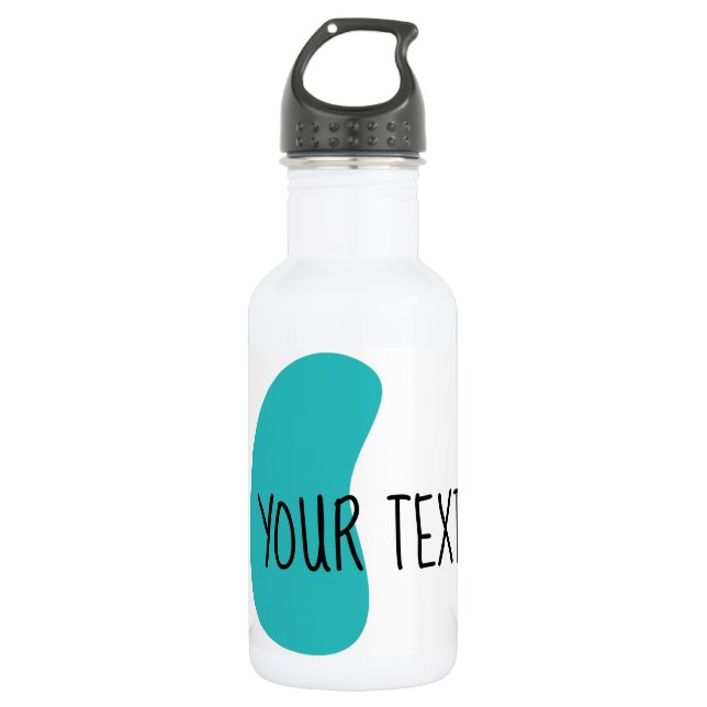 Bouteille d'eau personnalisable du rein | d'organe (Devant)