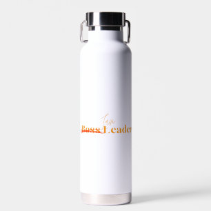 Bouteille D'eau Personnalisation Iam leader pas bogues