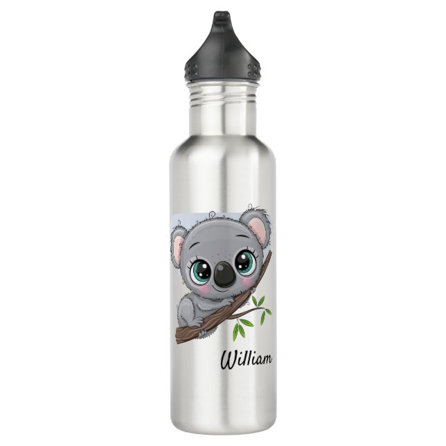 Bouteille D'eau Personnalisé Baby Koala (Droite)