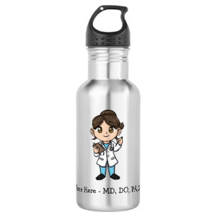 Bouteille D'eau Personnalisé Cute Médicale Professionnel