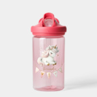 Personnalisé Cute Rose Kids Unicorn