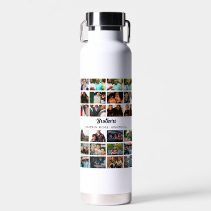 Bouteille D'eau Personnalisé Meilleurs Amis Forever Brothers Photo