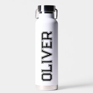Bouteille d'eau personnalisée avec nom personnalis
