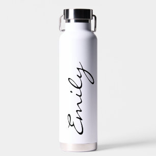 Bouteille d'eau personnalisée Customisée Nom Scrip