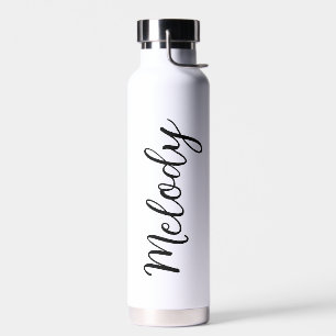 Bouteille d'eau personnalisée en acier inoxydable,