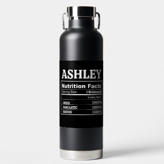 Bouteille D'eau Personnaliser Nom Ajouter Demoiselle d'Honneur Sig