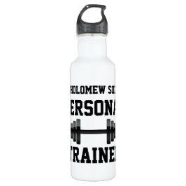 Bouteille d'eau personnelle d'entraîneur, nom