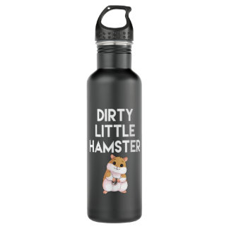 Bouteille D'eau Petit Hamster Petit Sale Joli Hamster Photo