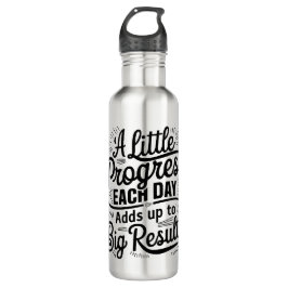Bouteille D'eau Peu de progrès quotidien