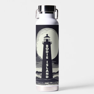 Bouteille D'eau Phare de Bodie Island North Carolina Moon