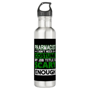 Bouteille D'eau Pharmacien Halloween Costume Technicien en pharmac