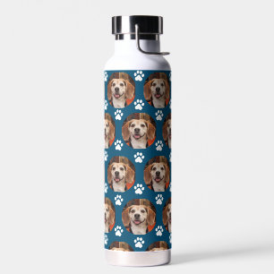 Bouteille D'eau Photo pour animaux de compagnie Turquoise Chien de