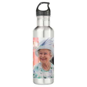 Bouteille D'eau Photo professionnelle de HM Queen Elizabeth II Abu
