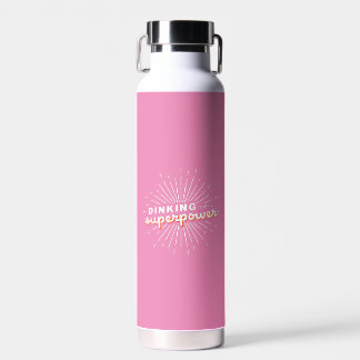 Bouteille D'eau Pickleball Dinking is My Superpower Funny Cadeau