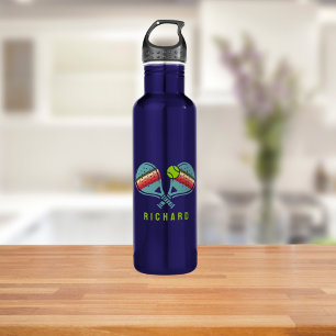 Bouteille D'eau Pickleball Team Paddles triés Personnalisés