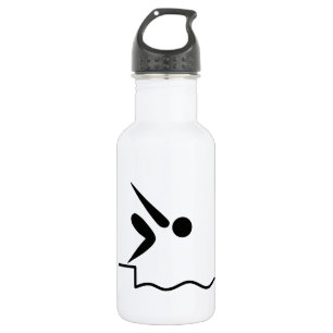 Bouteille D'eau Pictogramme de natation