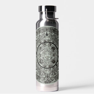 Bouteille D'eau Pierre de soleil aztèque mexicaine Calendrier maya