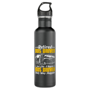 Bouteille D'eau Pilote de bus retraité