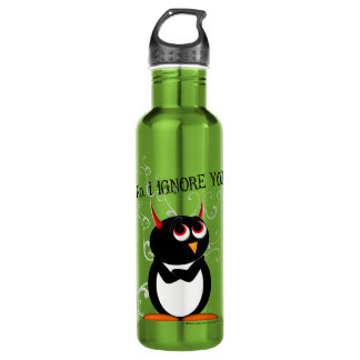 Bouteille D'eau Pingouin mauvais sarcastique
