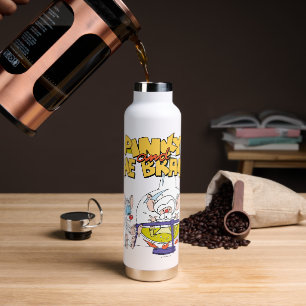 Bouteille D'eau Pinky et le cerveau Laboratoire