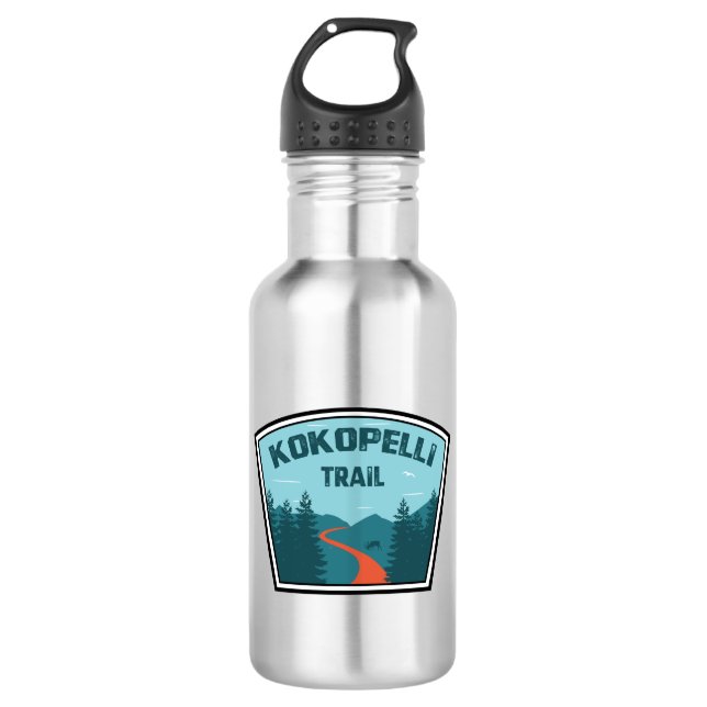 Bouteille D'eau Piste Kokopelli (Devant)