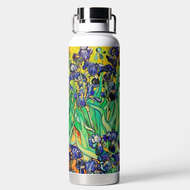 Bouteille D'eau PixDezines Van Gogh Purple Irises, St. Remy (Plage)