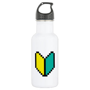 Bouteille D'eau Pixel 8 bits Wakaba / Mark Shoshinsha