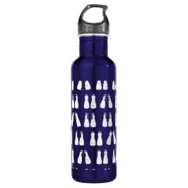 Bouteille D'eau Plongée Scuba Fins Plongeur amusant Motif graphiqu
