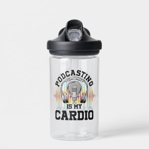 Bouteille D'eau Podcast Contenu Créateurs Radio Show Podcasting